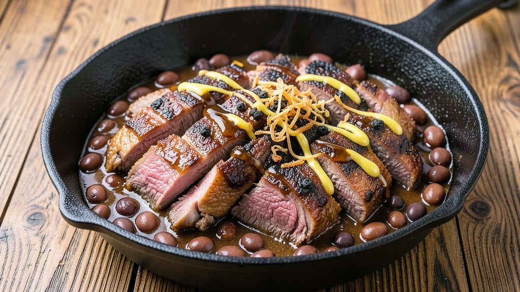 Baked Beans With Brisket Recipe: Smoky-Sweet Fall-Apart Tenderness