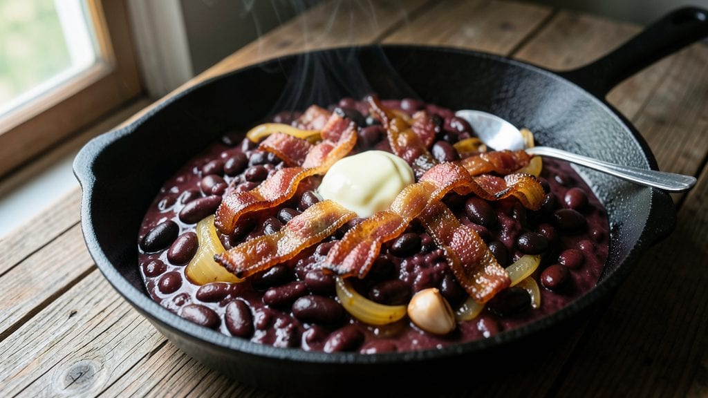 Barracho Beans Recipe: Smoky Molasses-Kissed Crunch With Bacon Bites