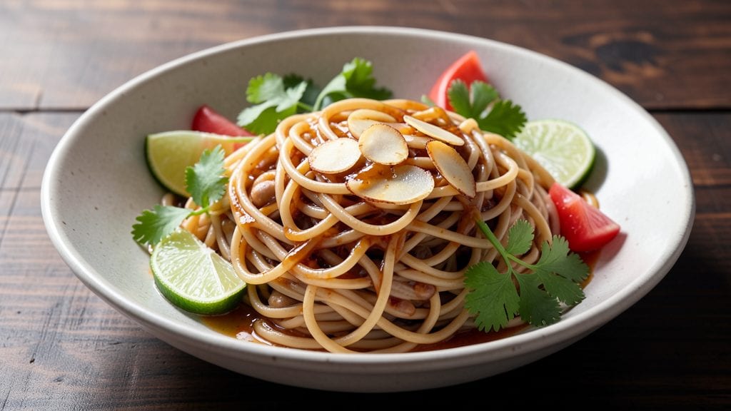 Bean Vermicelli Recipe: Slurp-Worthy Noodles With Crispy Garlic Crunch