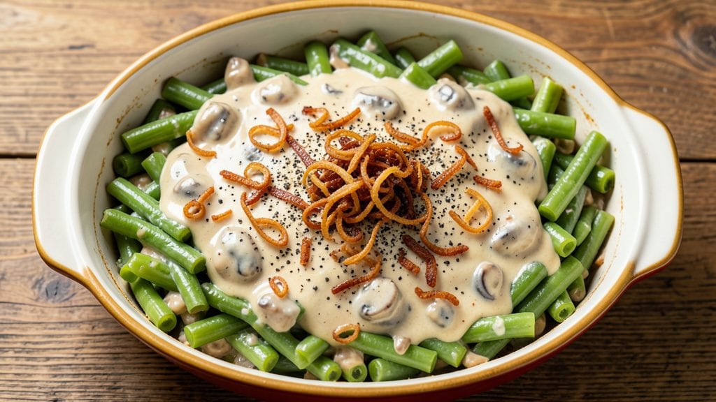 Betty Crocker's Green Bean Casserole Recipe: Crispy Onion Top Magic
