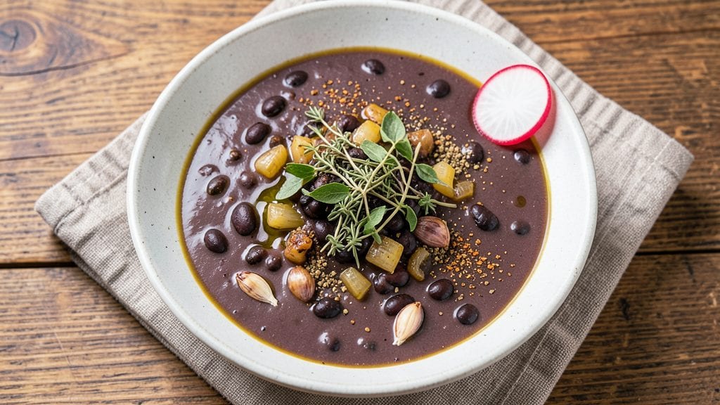 Black Bean Soup With Canned Black Beans Recipe: One-Pot Smoky Cumin Depth
