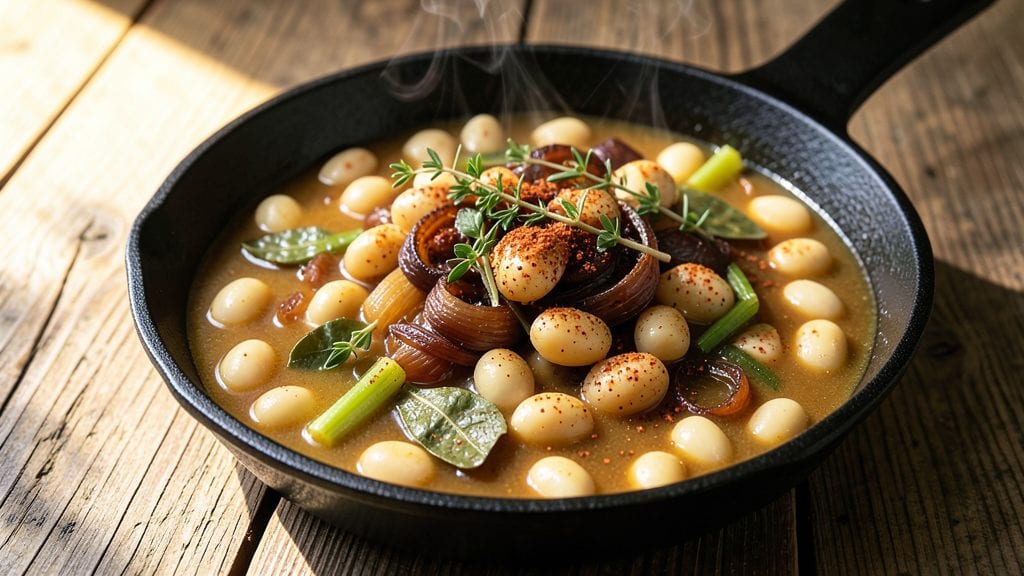 Brothy Beans Recipe: One-Pot Umami Bomb with Herby Depth