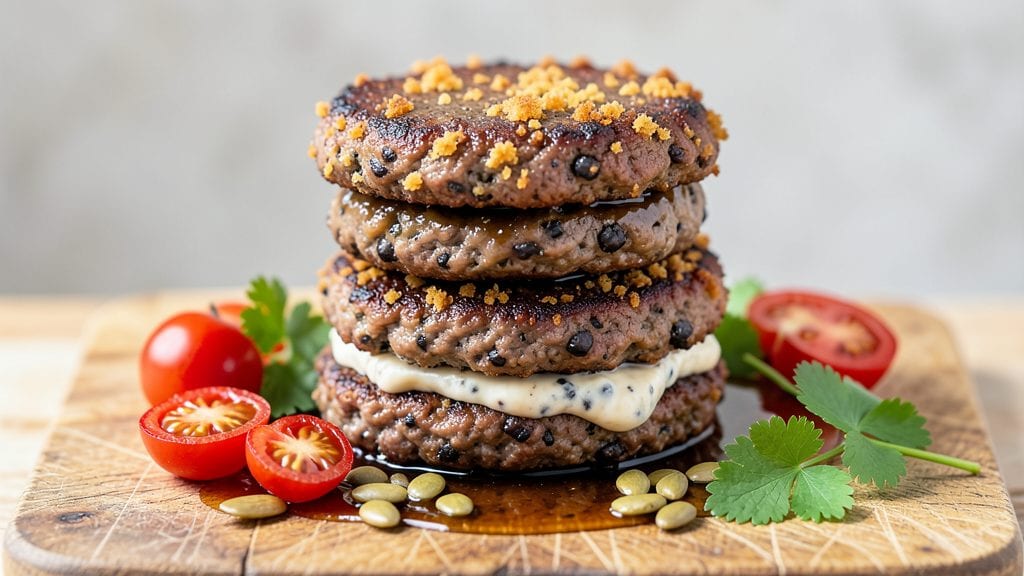 Bush's Black Bean Burgers Recipe: Umami-Packed Vegan Patties With Crispy Pan Seals