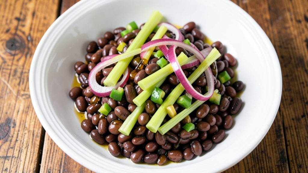 Bush's Dense Bean Salad Recipe: Chilled, Hearty Layers of Smoky and Sweet