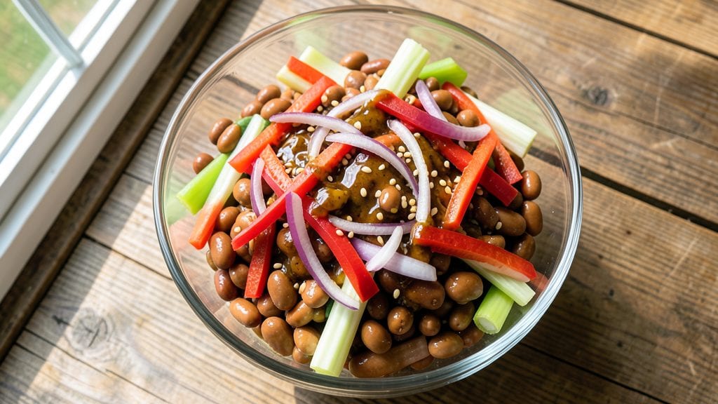 Bush's Picnic Kidney Bean Salad Recipe: Smoky Bacon and Molasses-Kissed Flavor