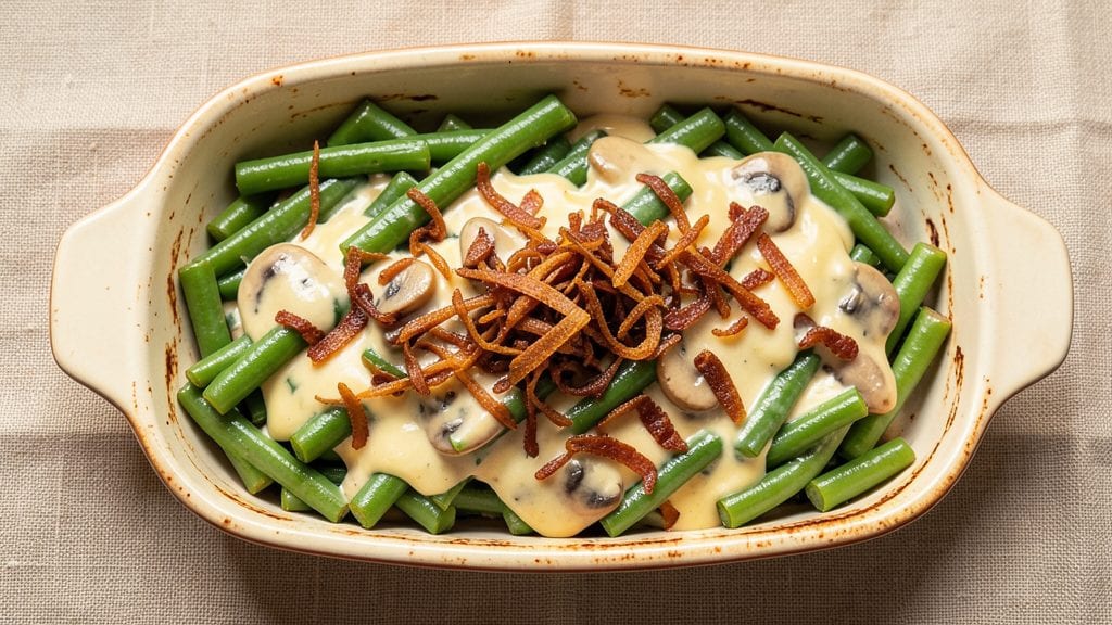 Campbell's Green Bean Casserole Double Recipe: Crispy Top, Creamy Magic in One Dish