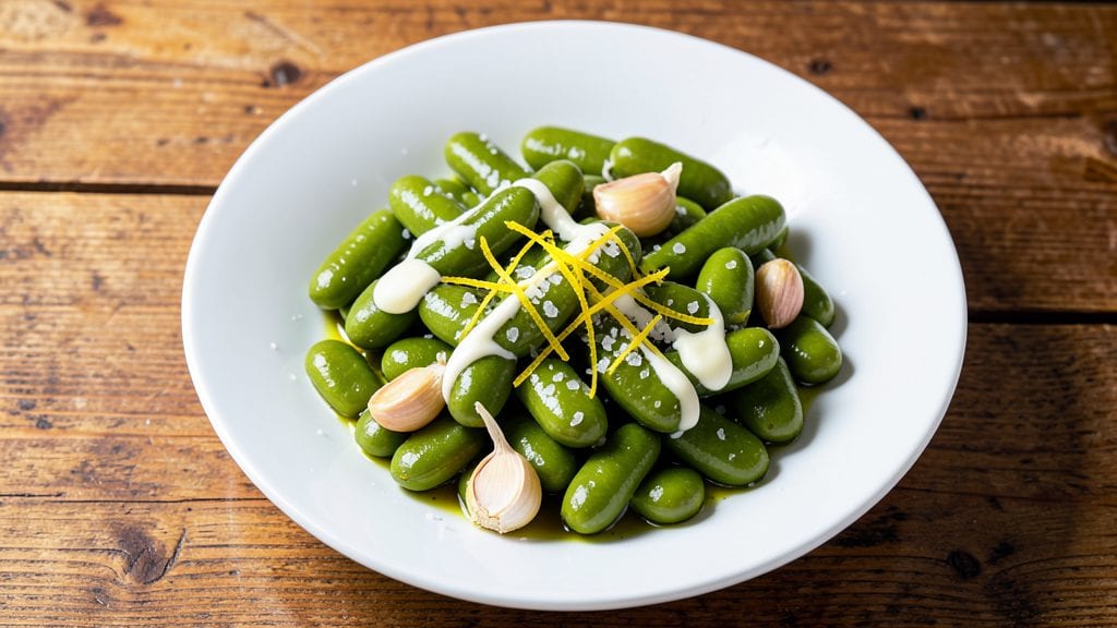 Canned Broad Beans Recipe: Buttery Garlic Blanched in 15 Minutes