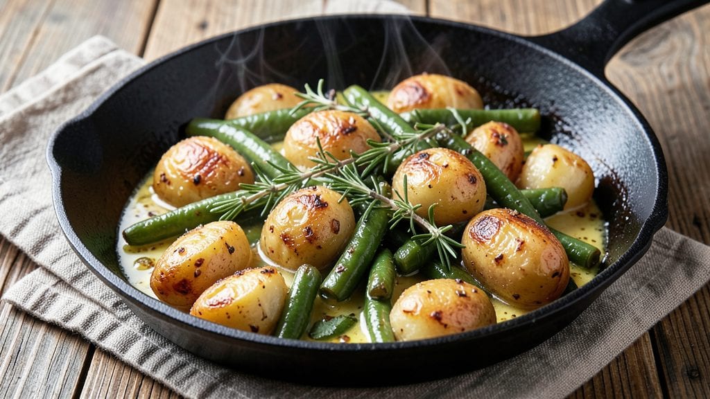 Canned Green Beans and Potatoes Recipe: One-Pot Garlic-Herb Harmony