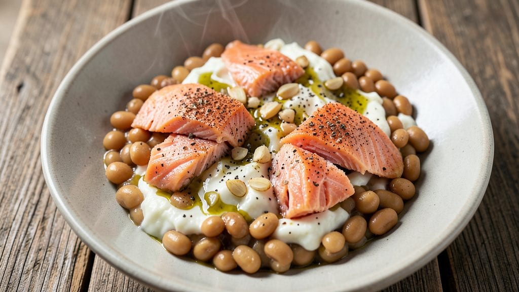 Canned Salmon and Beans Recipe: Smoky Garlic Crunch in One-Pan Magic
