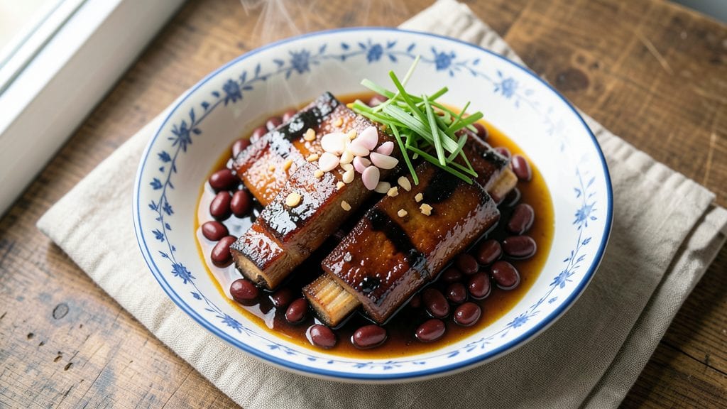 Chinese Steamed Black Bean Spare Ribs Recipe: Silky-Soft Ribs with Fermented Bean Depth