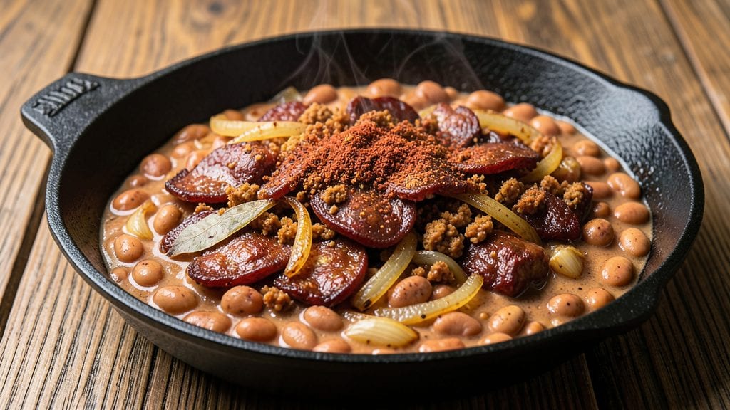 Chorizo and Beans Recipe: Smoky-Spiced One-Pot Fiesta in 30 Minutes