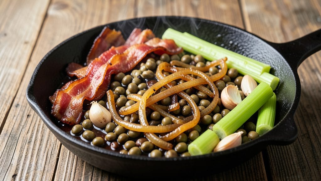 Corona Beans Recipe: Slow-Simmered Molasses and Bacon Crunch
