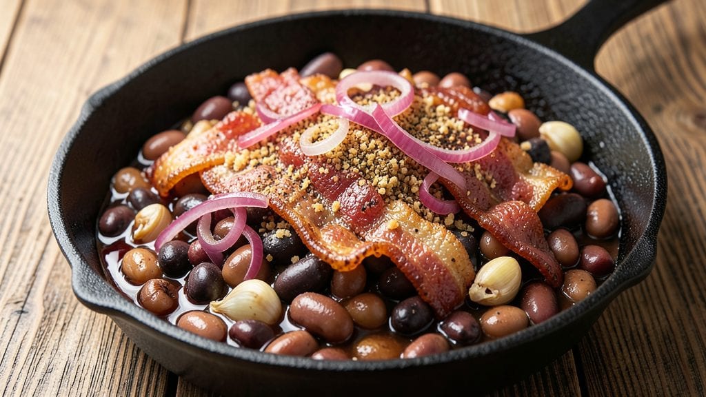 Dr Pepper Baked Beans Recipe: Carbonated-Spiced Sweetness With Crispy Top