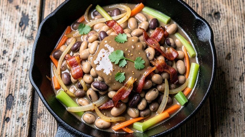 Funeral Beans Recipe: Smoky Bacon-Crusted Comfort in One Pot
