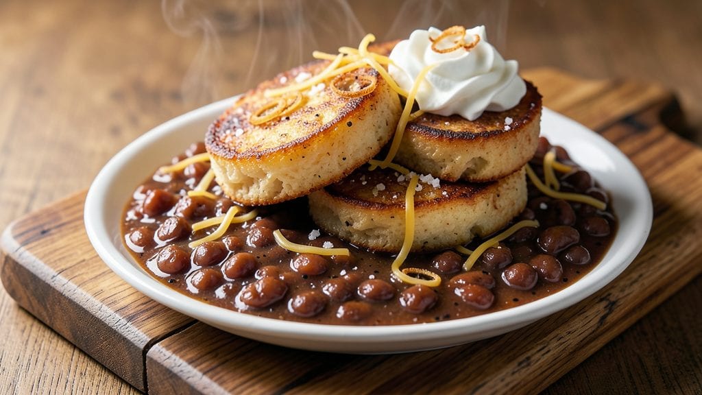 Gordon Ramsay's Baked Beans and Potato Cakes Recipe: Crispy Edges and Creamy Core Bites