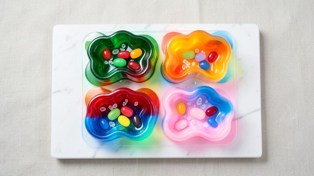 Jello Jigglers Jelly Bean Mold Recipe: Colorful Party Bites in Minutes
