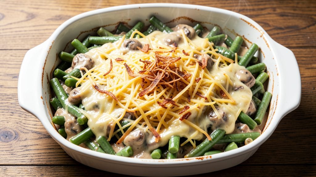 Libby's Green Bean Casserole Recipe: Crispy Top, Creamy Mushroom Layers Made Easy