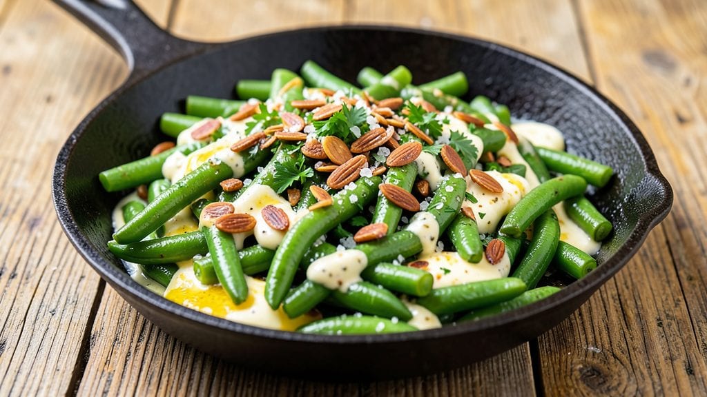Nana's Famous Green Beans Recipe: Buttery Almond-Crusted Crunch in 15 Minutes