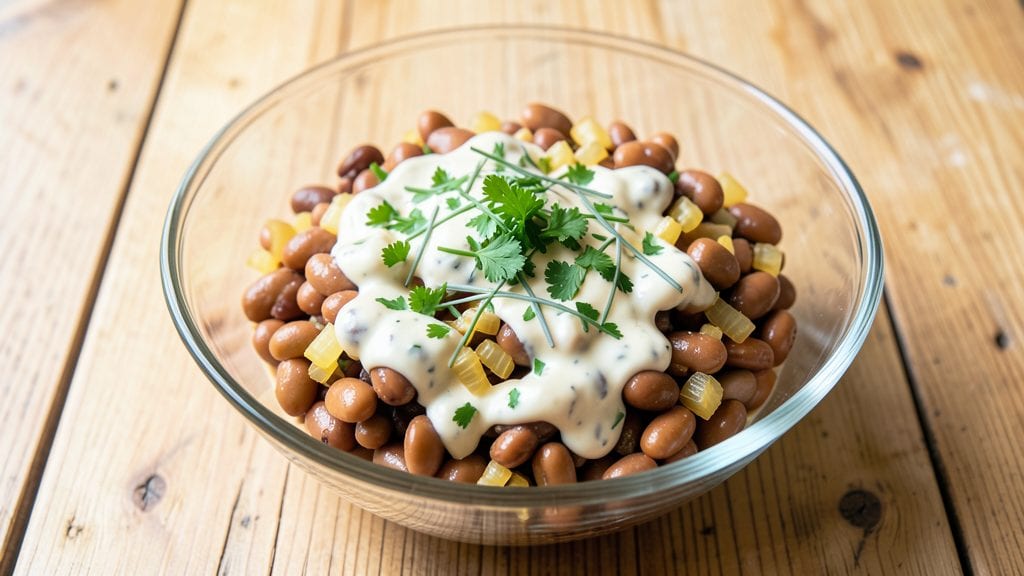 Old Fashioned Kidney Bean Salad Recipe: Vinegar-Kissed Crunch With Herbed Creaminess