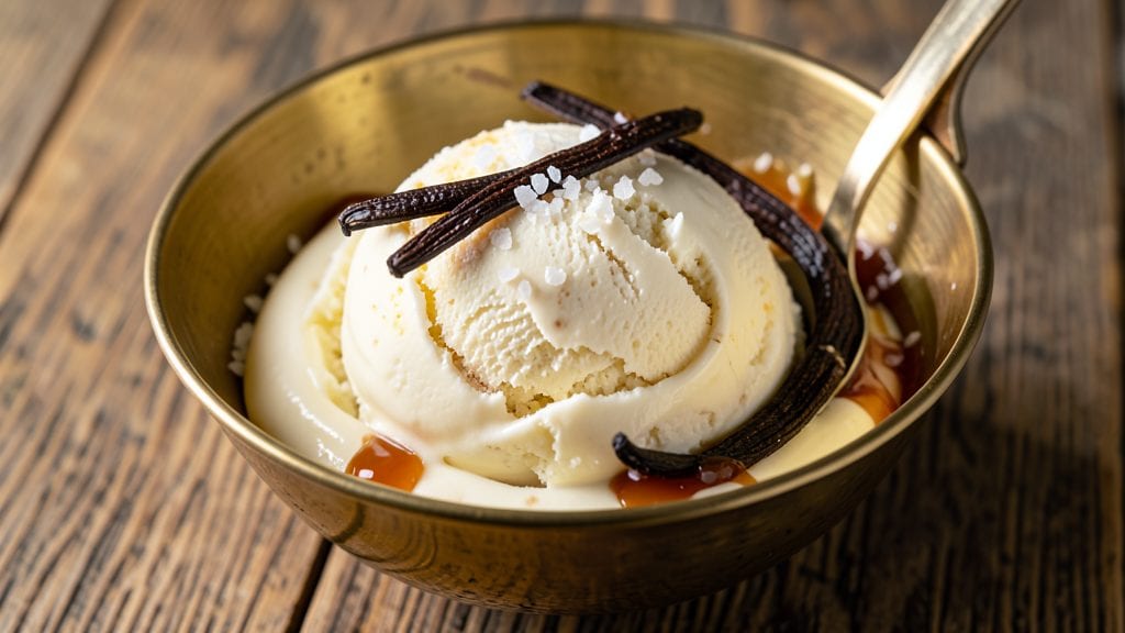 Old-Fashioned Vanilla Bean Ice Cream Recipe: Ultra-Rich Swirls With Real Bean Seeds