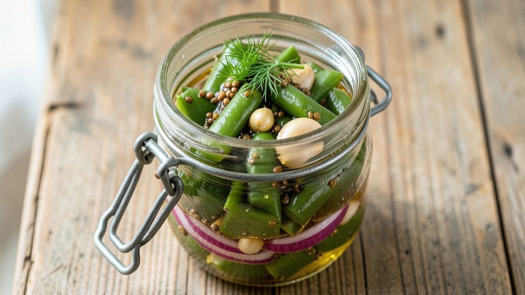 Pickled French Beans Recipe: Vinegar-Kissed Crunch in 10 Minutes