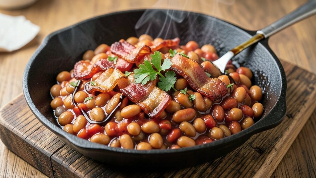 Smoked Bush's Baked Beans Recipe: Brown Sugar and Bacon Crisp-Top Magic